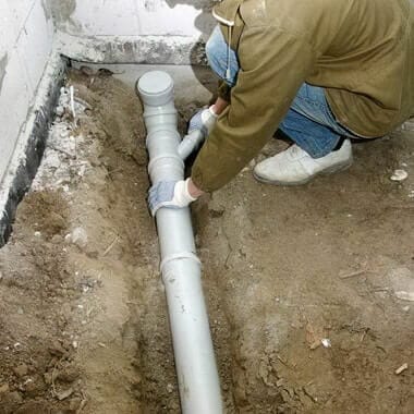 تاسيس الصرف الصحي للمنازل