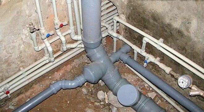 تركيب صرف الحمام