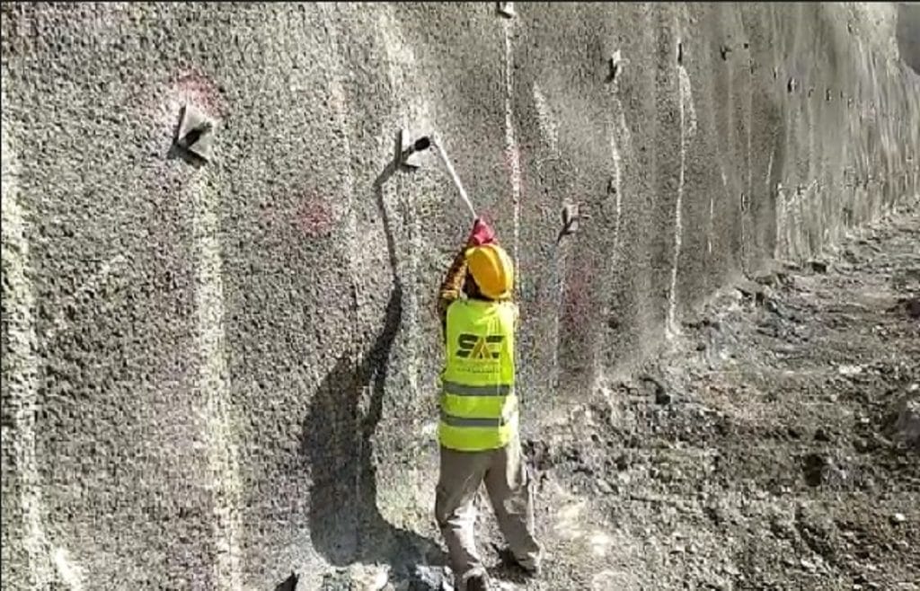 شركة حقن التربة الصخرية بالخرسانة