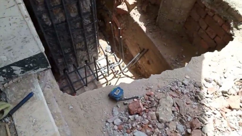 ترميم القواعد بالحقن والأعمدة