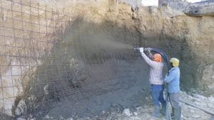 تقنية الخرسانة المقذوفة