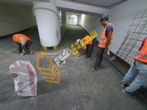 اصلاح الاعمدة الخرسانية